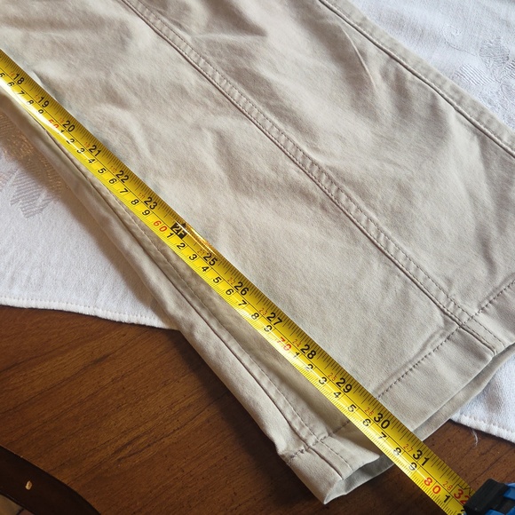 *Light Tan* Hollister Ultra High Rise Baggy Cargo Pants Size 24-25 (000R) - Picture 15 of 16